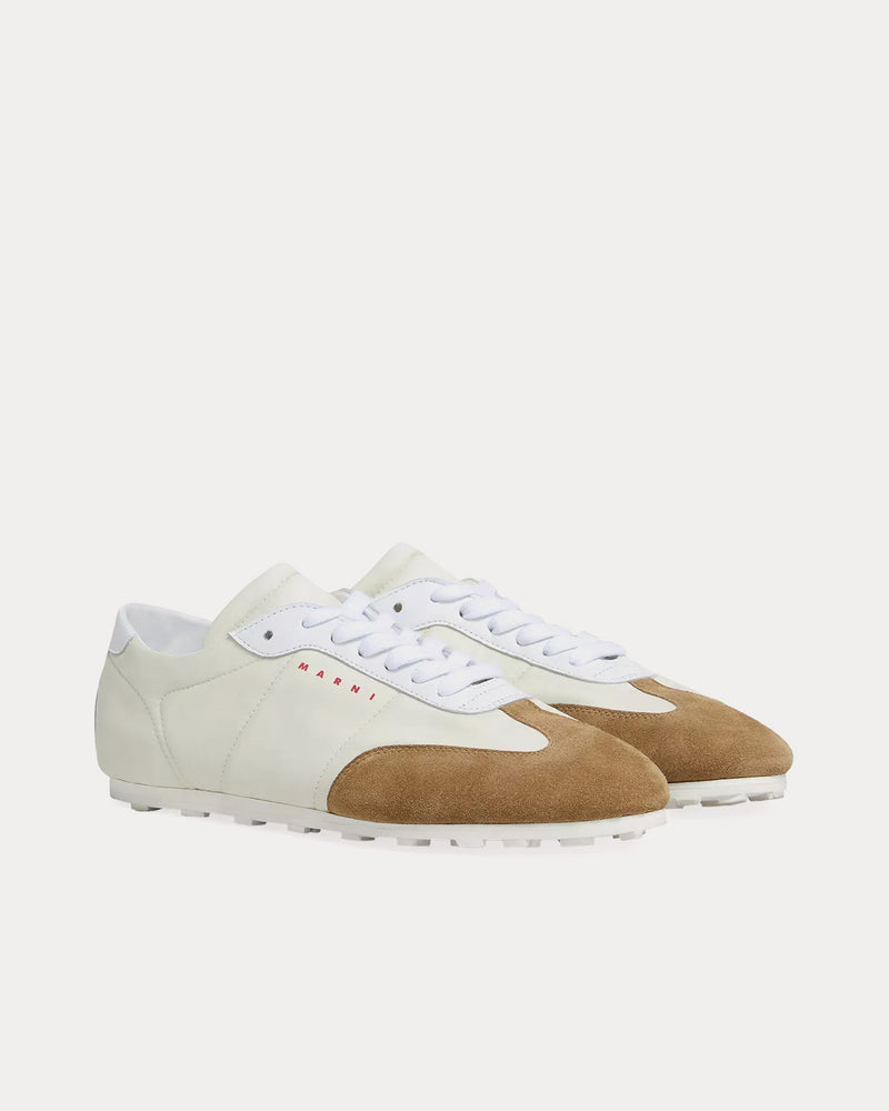 Marni Softy Soccer Off White Low Top Sneakers - 2