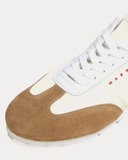 Marni Softy Soccer Off White Low Top Sneakers - 4