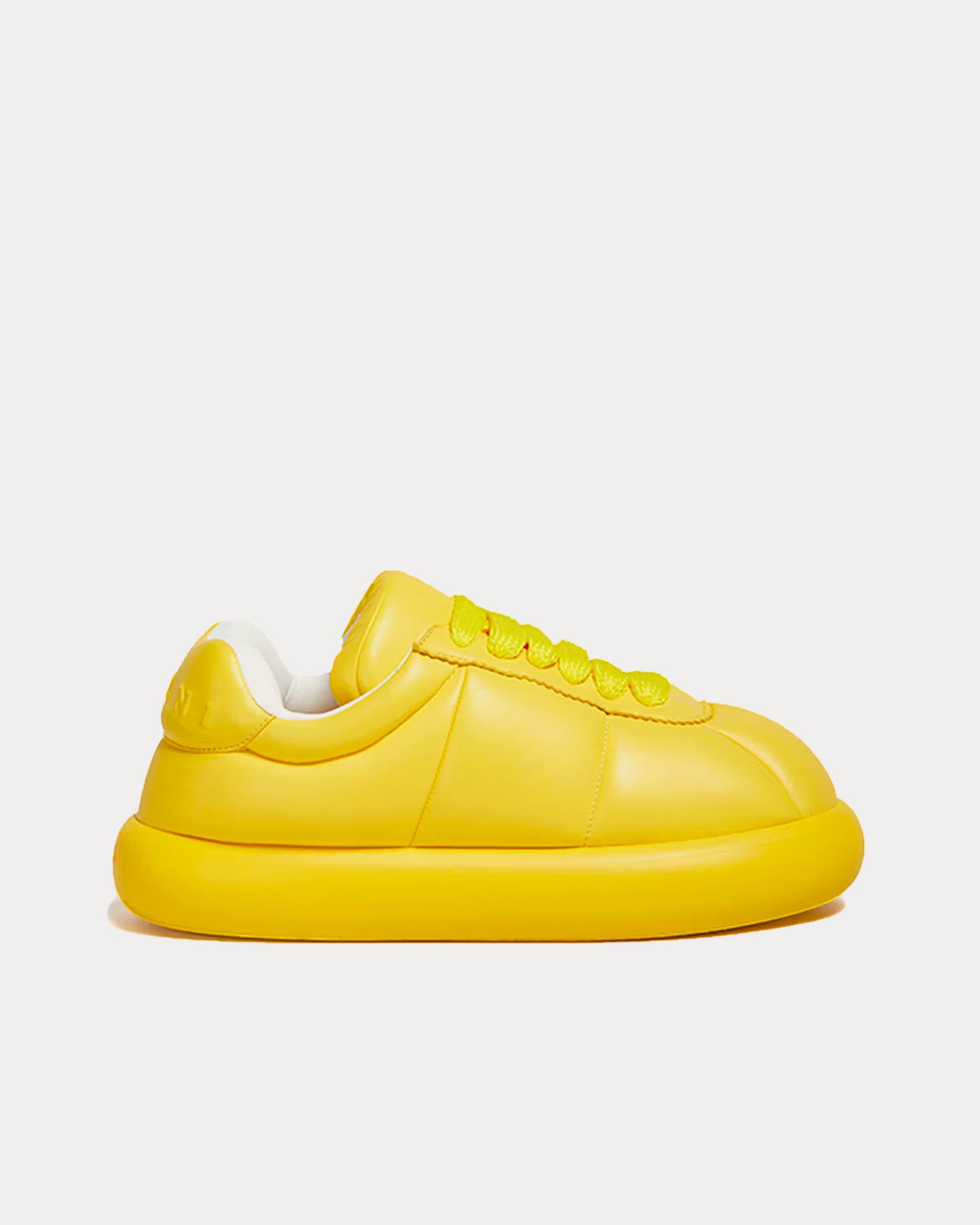 Marni - Bigfoot 2.0 Leather Yellow Low Top Sneakers