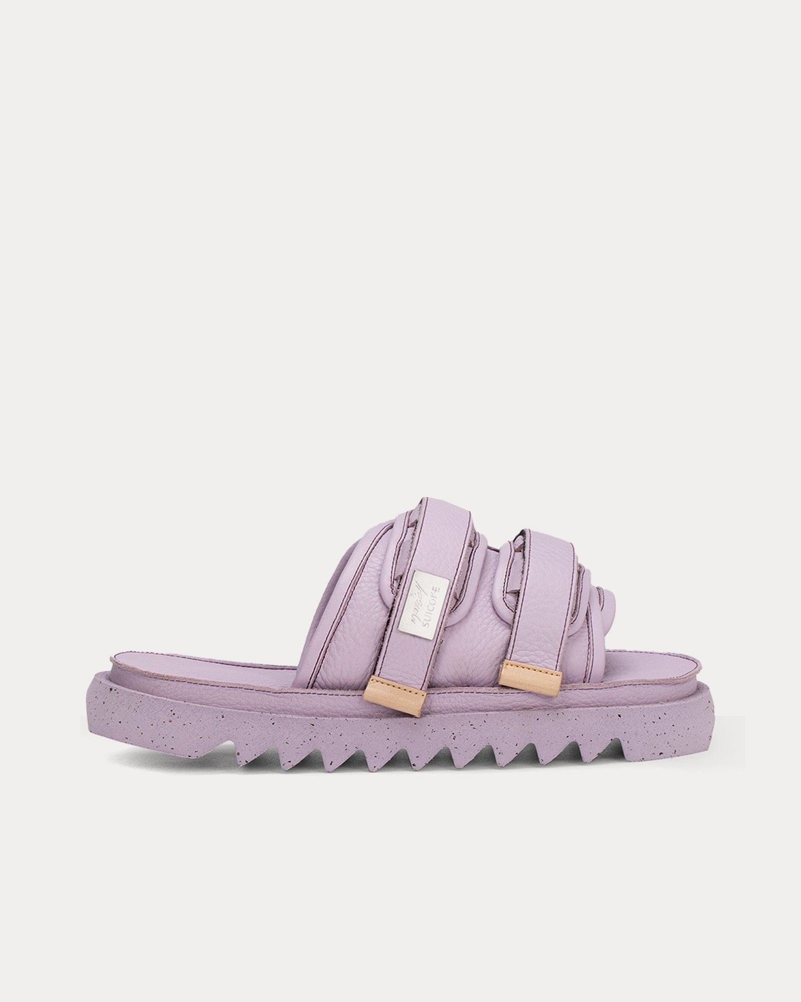Marsell x Suicoke Men's Moto Leather Lilac Sandals