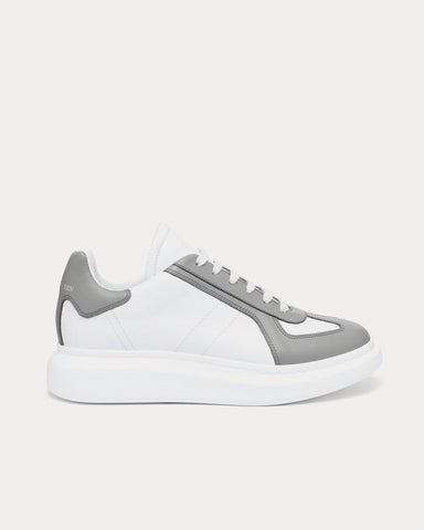 McQueen Oversized Retro Off White / Cool Grey Low Top Sneakers