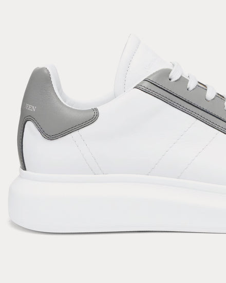 McQueen Oversized Retro Off White / Cool Grey Low Top Sneakers - 4