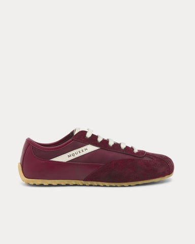 McQueen Boxe Ruby Red Low Top Sneakers