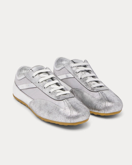 McQueen Boxe Silver Low Top Sneakers - 2