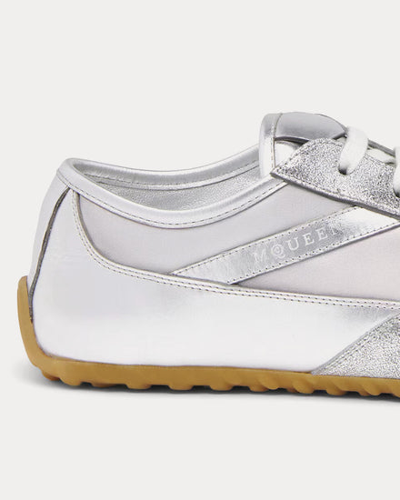 McQueen Boxe Silver Low Top Sneakers - 4