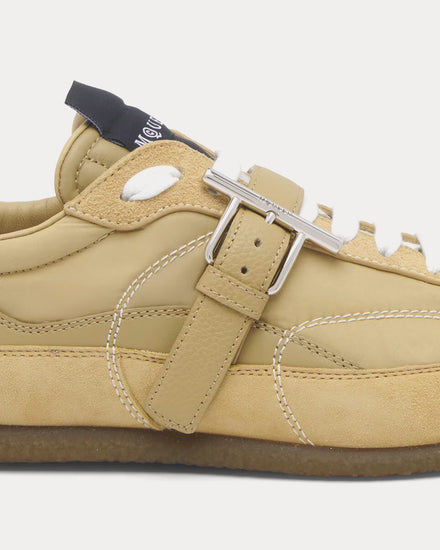 McQueen EC1 T-Bar Brown Low Top Sneakers - 4