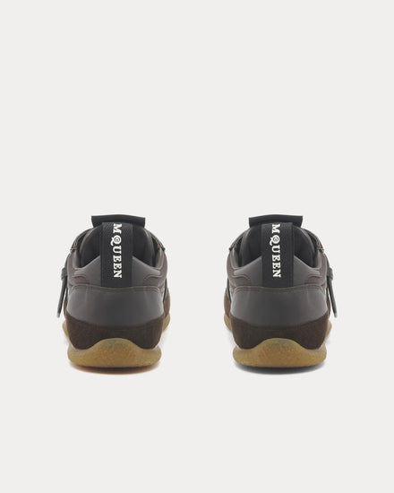 McQueen EC1 T-Bar Dark Brown Low Top Sneakers - 3
