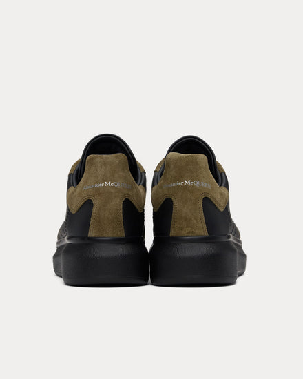McQueen Oversized Retro Black / Khaki Low Top Sneakers - 3