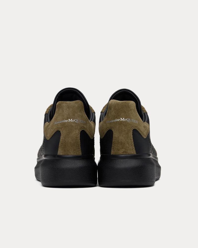 McQueen Oversized Retro Black / Khaki Low Top Sneakers - 3