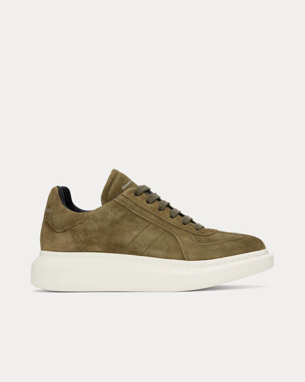 McQueen Oversized Retro Khaki Low Top Sneakers - 1