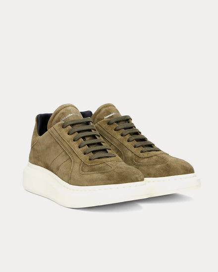 McQueen Oversized Retro Khaki Low Top Sneakers - 2