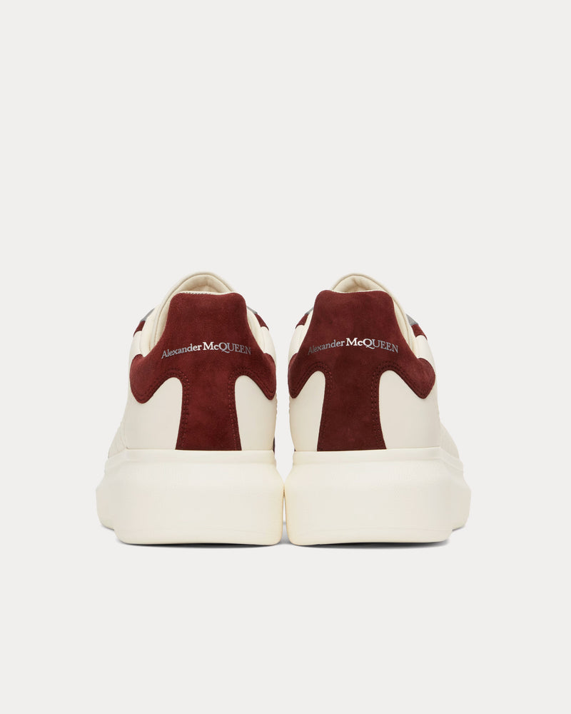 McQueen Oversized Retro Off White / Bordeaux / Grey Low Top Sneakers - 3