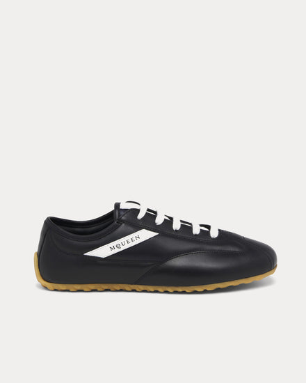 McQueen Boxe Black Low Top Sneakers - 1