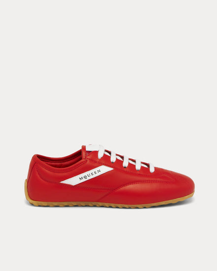 McQueen Boxe Red Low Top Sneakers - 1
