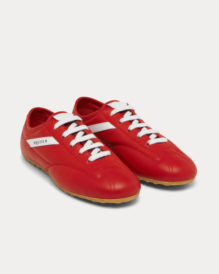 McQueen Boxe Red Low Top Sneakers - 2