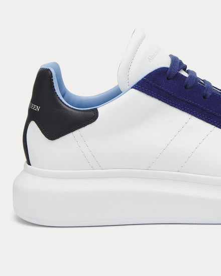 McQueen Oversized Retro White / Blue Low Top Sneakers - 4