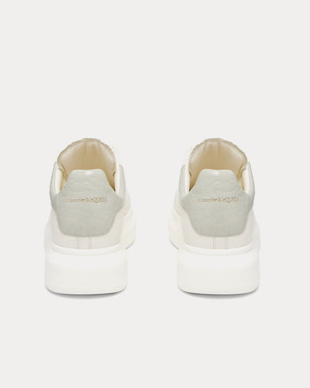McQueen Oversized Sneaker Dumbo Leather Off White / Green Low Top Sneakers - 4