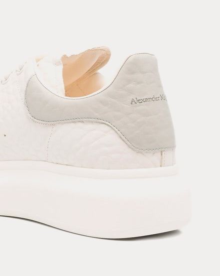 McQueen Oversized Sneaker Dumbo Leather Off White / Green Low Top Sneakers - 5
