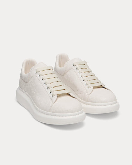 McQueen Oversized Sneaker Dumbo Leather Off White Low Top Sneakers - 2