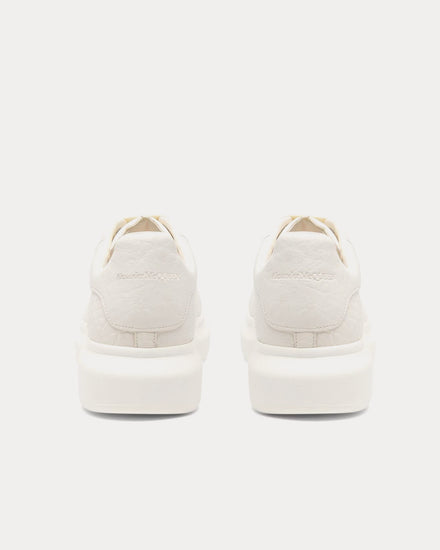 McQueen Oversized Sneaker Dumbo Leather Off White Low Top Sneakers - 3