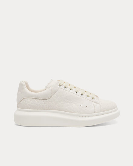McQueen Oversized Sneaker Dumbo Leather Off White Low Top Sneakers - 1