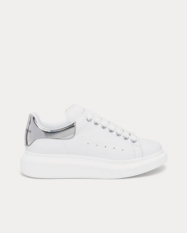 McQueen Oversized Sneaker White / Mirror Low Top Sneakers