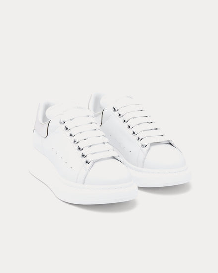 McQueen Oversized Sneaker White / Mirror Low Top Sneakers - 2