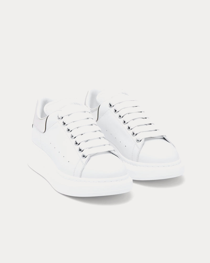 McQueen Oversized Sneaker White / Mirror Low Top Sneakers - 2