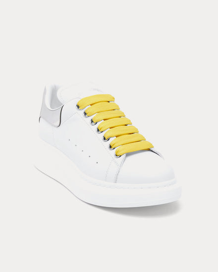 McQueen Oversized Sneaker White / Mirror Low Top Sneakers - 4