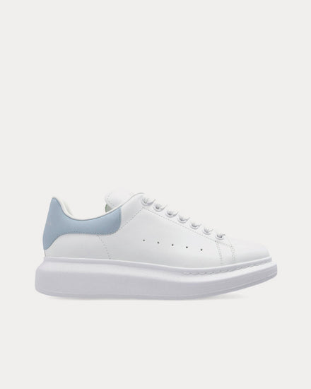 McQueen Oversized Sneaker White / Shirting Blue Low Top Sneakers - 1
