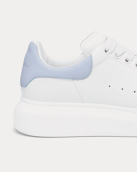 McQueen Oversized Sneaker White / Shirting Blue Low Top Sneakers - 4