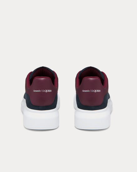 McQueen Oversized Sneaker Suede Blue / Bordeaux Low Top Sneakers - 4