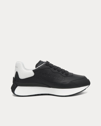 McQueen Sprint Runner Black / White Low Top Sneakers