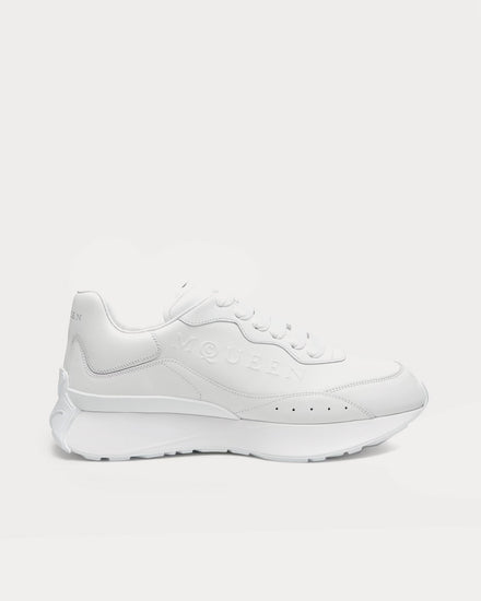 McQueen Sprint Runner White Low Top Sneakers - 1