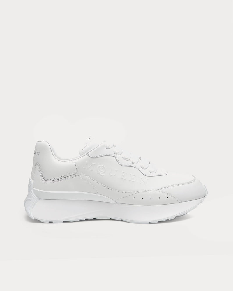 McQueen Sprint Runner White Low Top Sneakers - 1