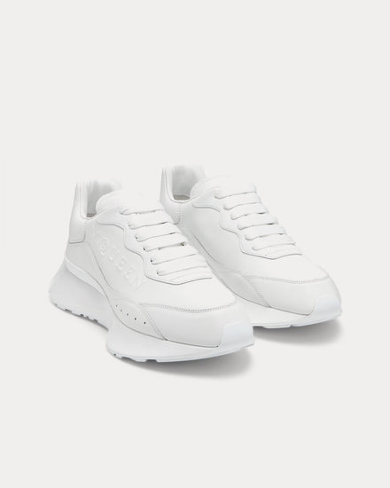 McQueen Sprint Runner White Low Top Sneakers - 2