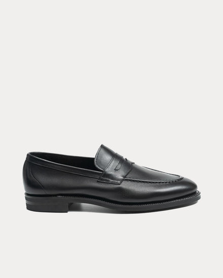 Meermin 514511 Softcalf Black Penny Loafers - 1