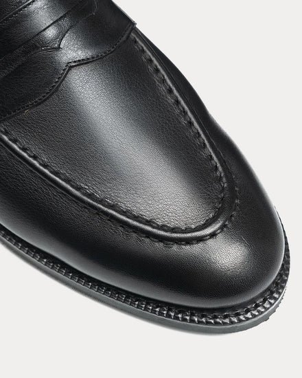 Meermin 514511 Softcalf Black Penny Loafers - 5