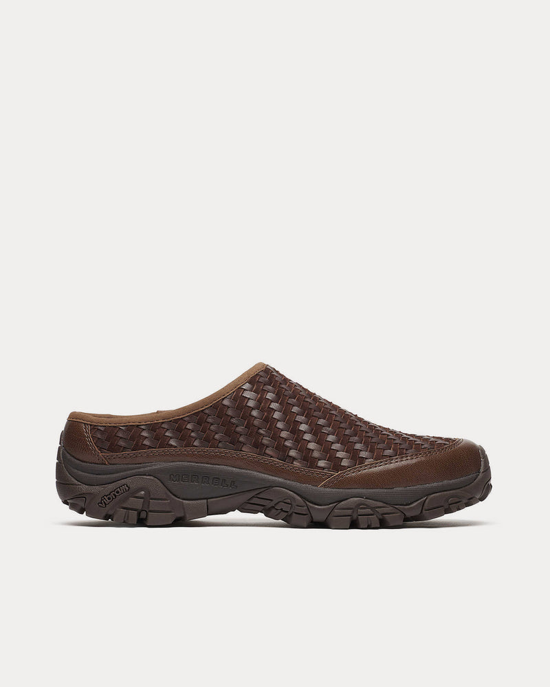 Merrell 1TRL Moab 2 Slide Leather Woven Mole Slip On Sneakers - 1