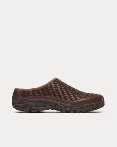 Merrell 1TRL Moab 2 Slide Leather Woven Mole Slip On Sneakers