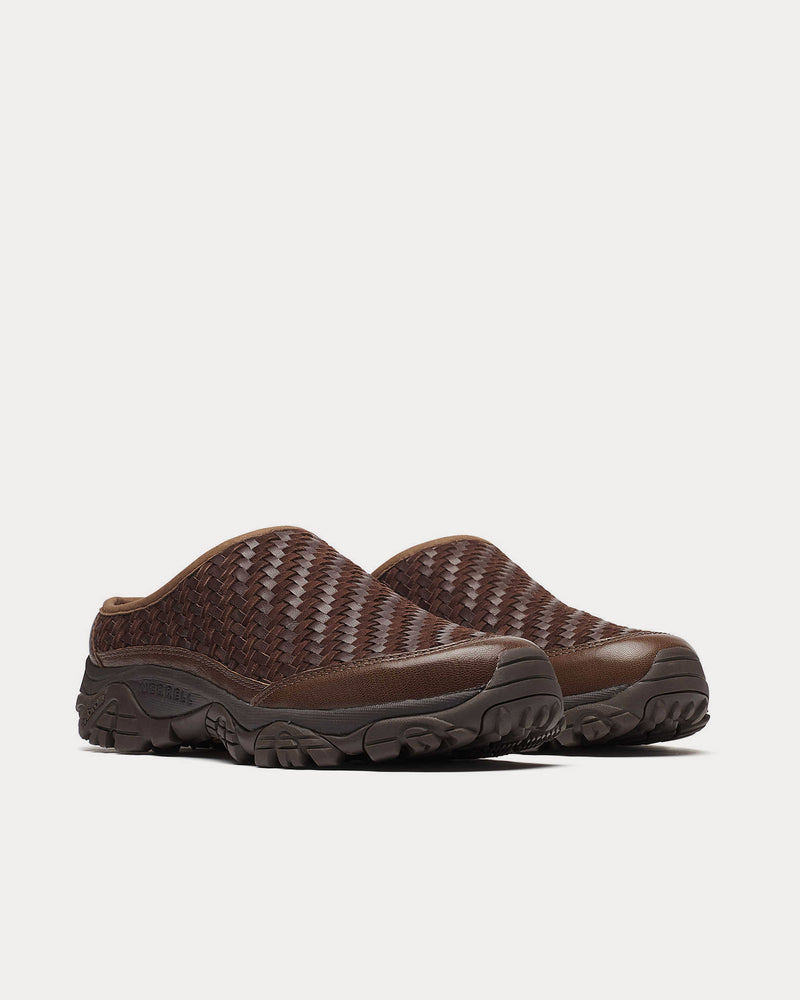 Merrell 1TRL Moab 2 Slide Leather Woven Mole Slip On Sneakers - 3