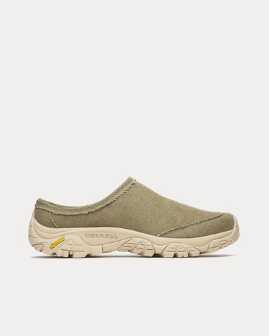 Merrell 1TRL Moab 2 Slide Canvas SE Drab Slip On Sneakers
