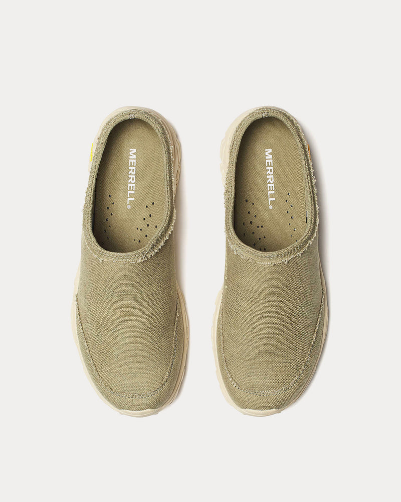Merrell 1TRL Moab 2 Slide Canvas SE Drab Slip On Sneakers - 2