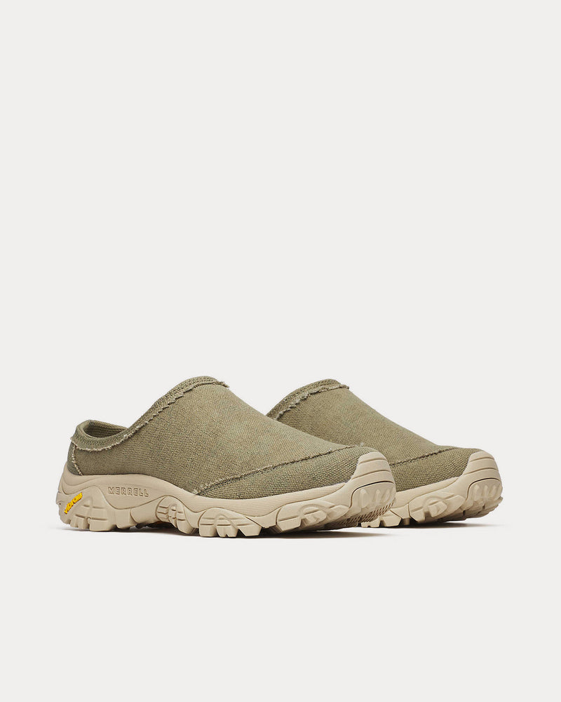 Merrell 1TRL Moab 2 Slide Canvas SE Drab Slip On Sneakers - 3