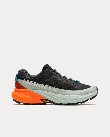 Merrell Agility Peak 5 Black /Tangerine Running Shoes