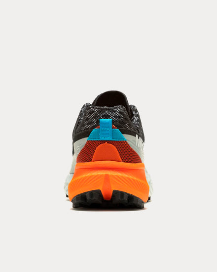 Merrell Agility Peak 5 Black /Tangerine Running Shoes - 4