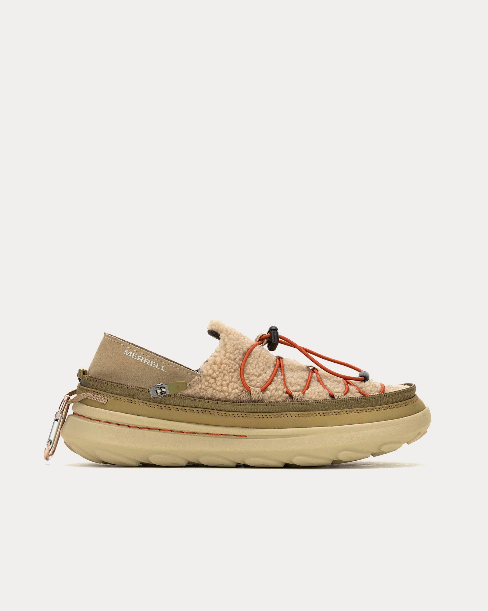 Merrell 1TRL Men's Hut Moc 2 Packable Fleece Coyote / Incense Low