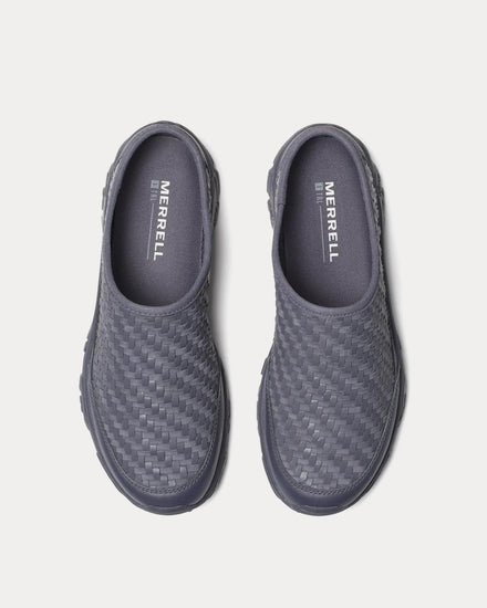 Merrell 1TRL Moab 2 Slide Leather Woven Comet Mules - 2