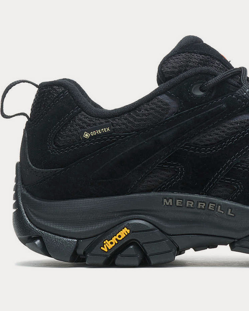 Merrell Moab 3 Gore-Tex Black / Black Low Top Sneakers - 5