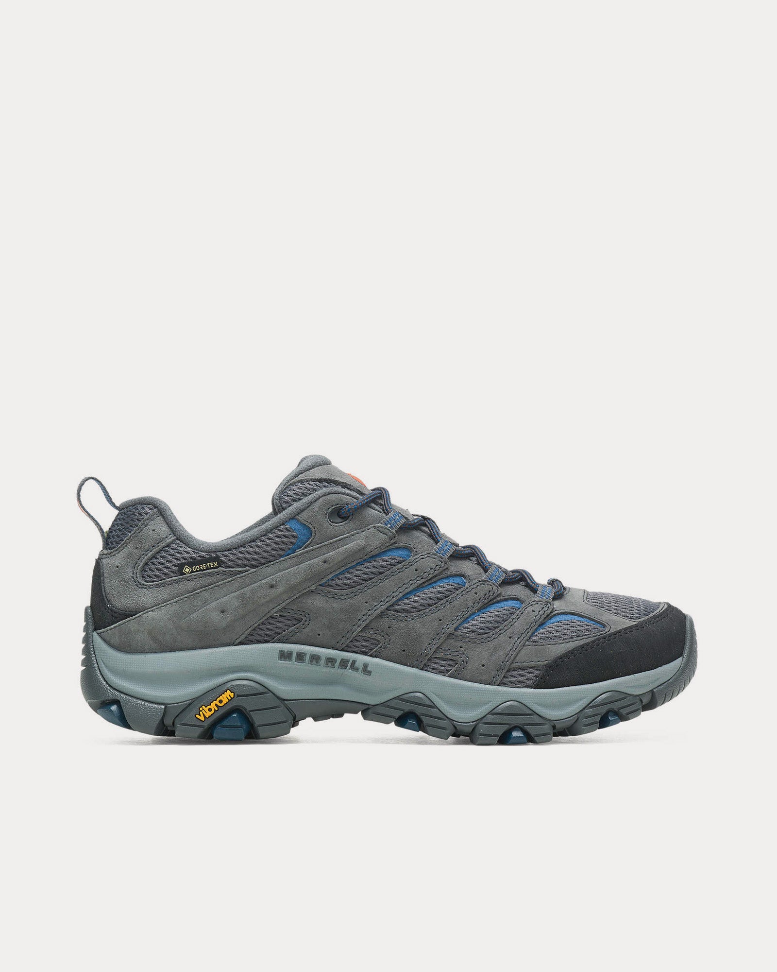 Merrell Men's Moab 3 Gore-Tex Granite / Poseidon Low Top Sneakers